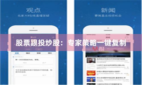 股票跟投炒股：专家策略一键复制