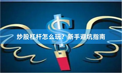炒股杠杆怎么玩？新手避坑指南